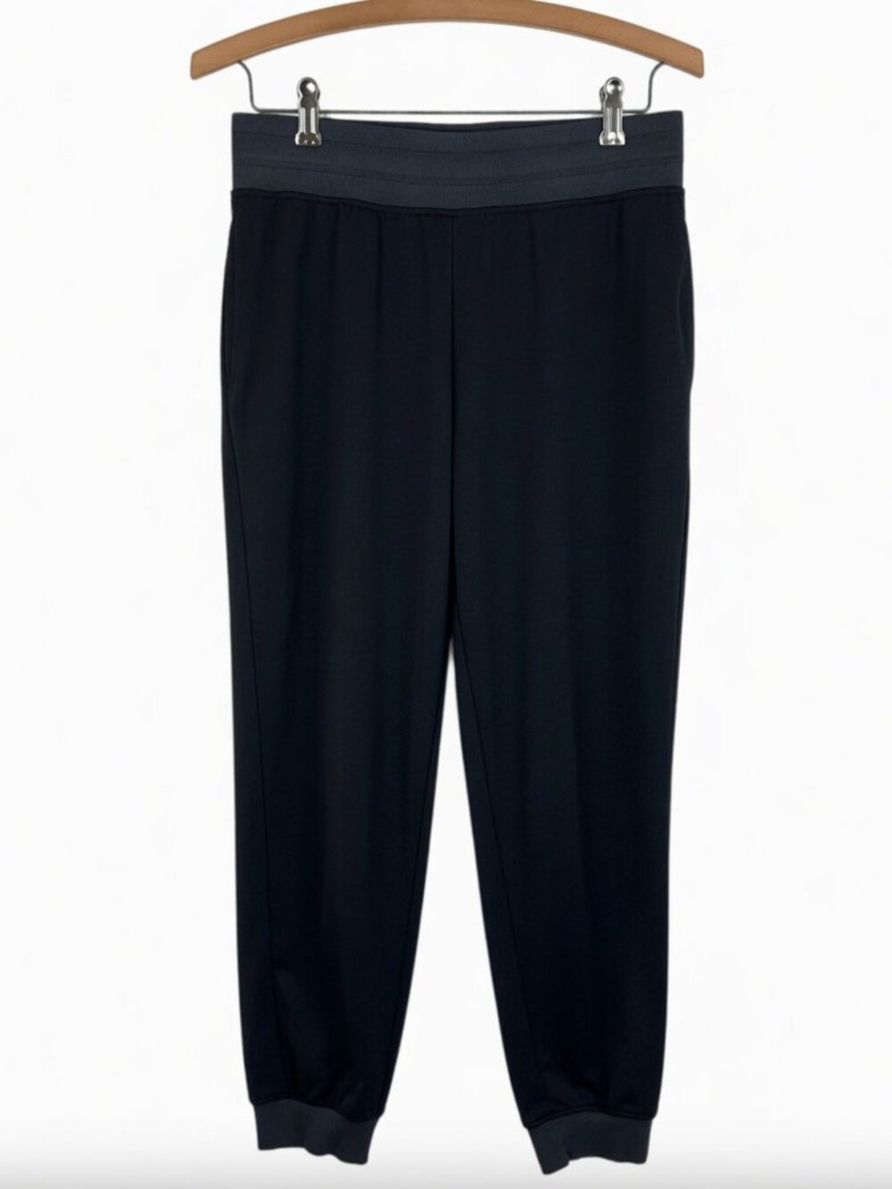 NUMBER:LAB Mens Navy Ankle Cuff Drawstring Waist Sweatpants Joggers Size M